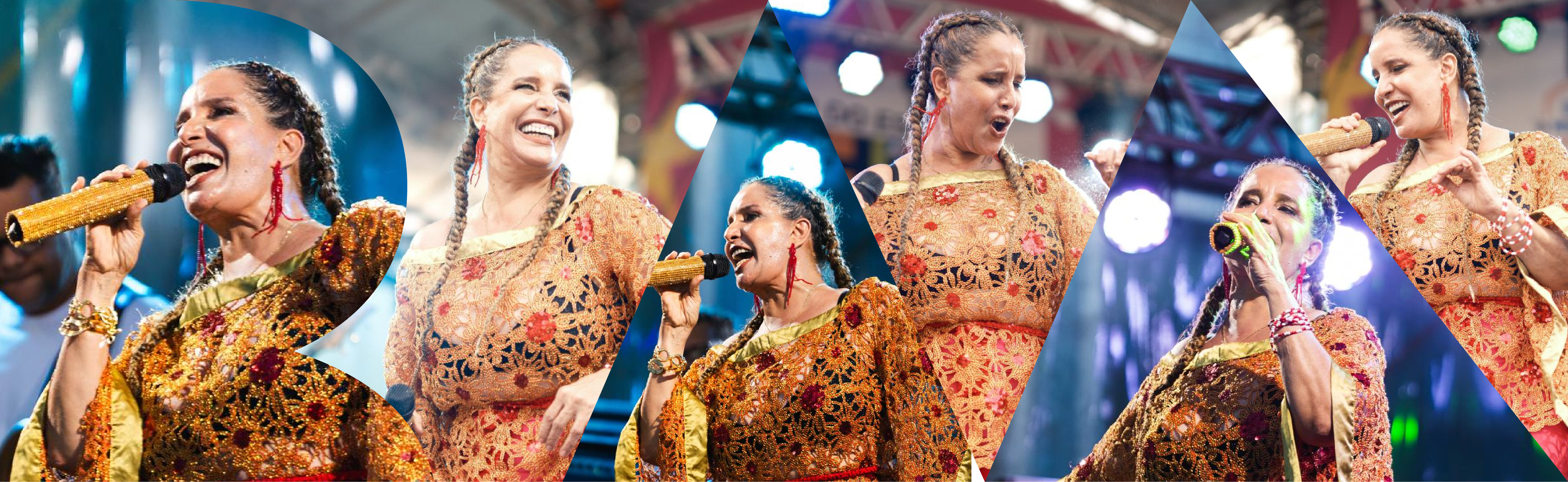 Com clássicos do Axé Music, Sarajane embala público de todas as